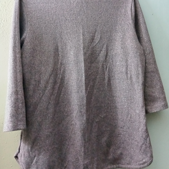 Women's Purple Blouse - Picture 4 of 5